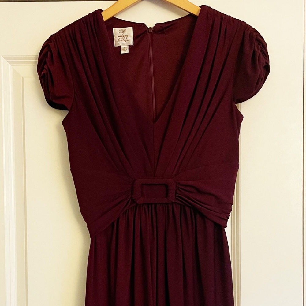 Plum purple Suzi Chin by Maggy Boutique dress